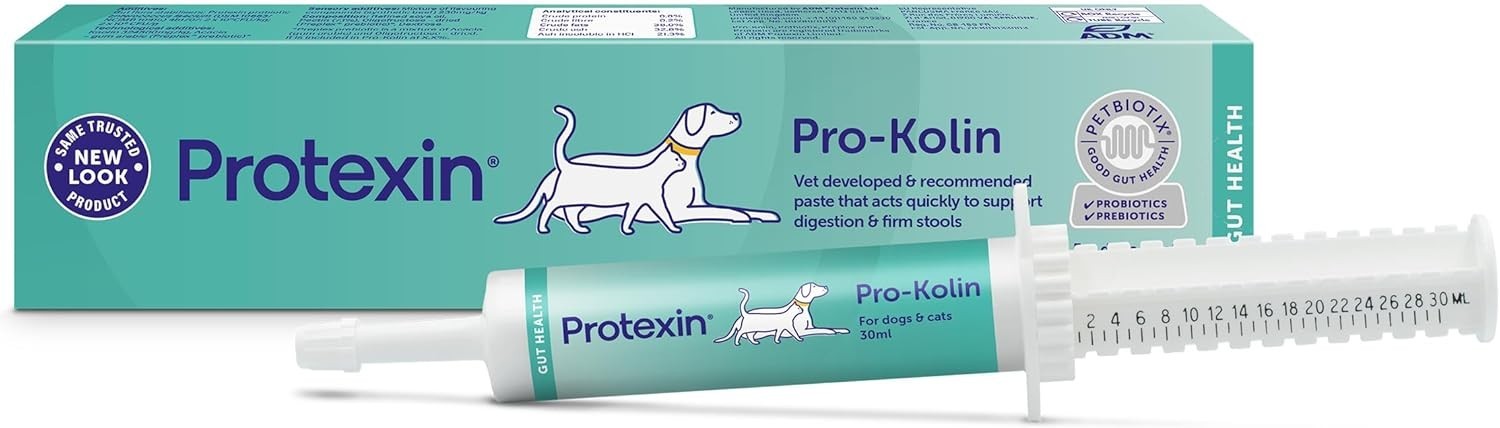 Protexin Pro-Kolin Probiotic Digestive Support Paste - Dogs & Cats 30ml Syringe