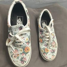 VANS Off The Wall Low Top Floral Lace-Up Snea...