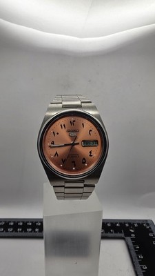 Excellent Condition Seiko  7009 Automatic Movement  Colorful Arabic Dial watches