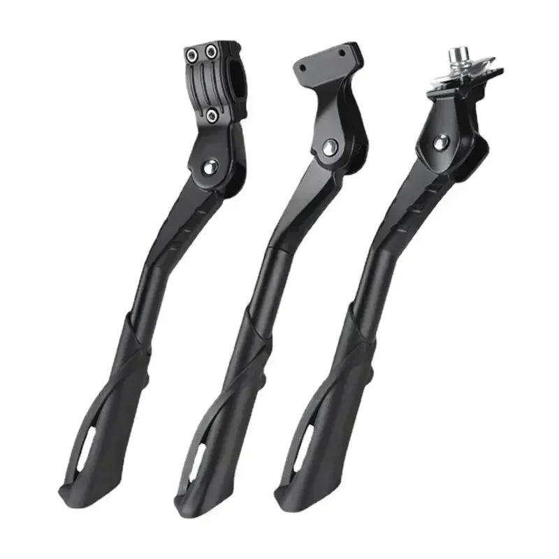 Cavalletto Mountain Bike Regolabile Bici da Strada Lato Posteriore Piedino Gomma