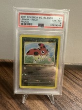 2001 Pokemon Southern Islands Ledyba Reverse Holo 7/18 PSA 8 NEAR MINT New Cert on eBay