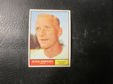 1961  TOPPS #34 WYNN HAWKINS   INDIANS    EXMT