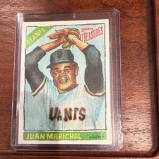 2025 Topps Shoebox Treasures 1966 Topps Juan Marichal #47 Stamp /99 Giants