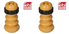 2x FEBI BILSTEIN Anschlagpuffer Federung Hinterachse für VW Polo AW1 BZ1