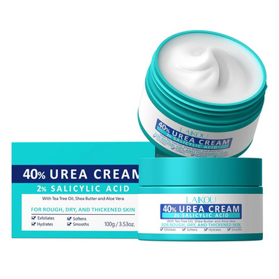 LAIKOU 40% Urea Creme plus 2% Salicylsäure, Hornhaut Creme Füße Urea, Für Raue, 