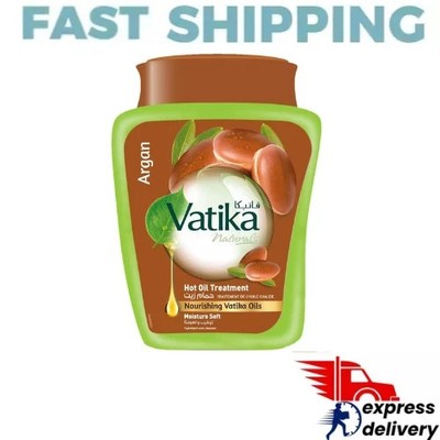  SCHNELLER VERSAND  2X Vatika Naturals Moroccan Argan Hot Oil Treatment 500g