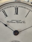 1895 American Waltham Pocket Watch Silveroid Case Roman Dial Runs Vintage — photo 5