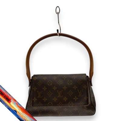 Louis Vuitton Mini Looping Monogram Canvas Bag Darkened Handle
