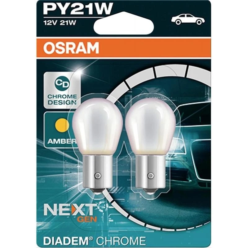 Freccia anteriore vetro trasparente bianca R/L Osram adatta per BMW Serie 3 E46 berlina Touring -01 - Immagine 2 di 3