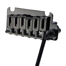 Black 2 Point Guitar Bridge Tremolo System Fit Fender Stratocaster ST