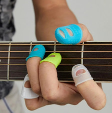 Guitar Fingertip Protectors Silicone Finger G...