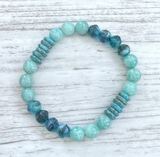handmade beaded bracelet women Fashion Jewelry Stones Turquoise