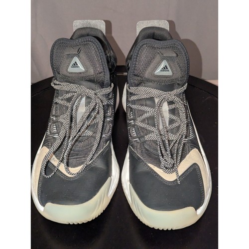 Adidas Zapatos de Baloncesto para Hombres 7.5 Negro Pro Boost Mid Core Negro Nube Blanco - Imagen 2 de 8