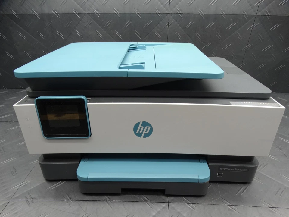 HP Office Jet 8028 All-In-One Wireless Color Inkjet Printer (Head Clogged) - Image 3 of 4