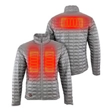 Mobile Warming Backcountry Heated Jacket Men's 7.4 Volt Slate Small