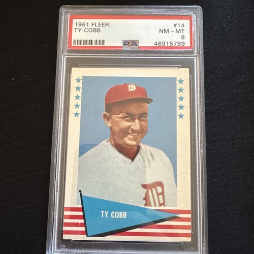 1961 Fleer Baseball Greats - Ty Cobb #14