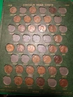 1909-1972 LINCOLN CENT COLLECTION IN DANSCO VINTAGE ALBUM ( SEE PHOTOS) (142)