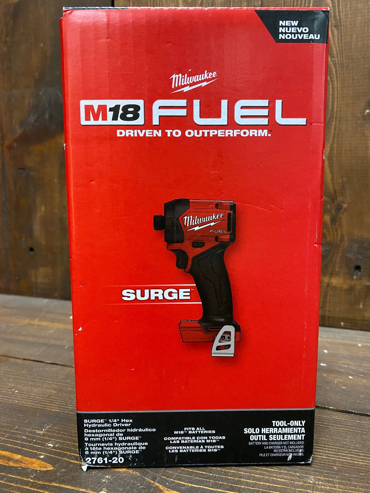 Milwaukee M18 FUEL Surge 18v Li-Ion Brushless 1/4" Hex Impact Driver | 2761-20