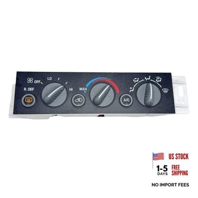 AC Heater Control Panel Climate Control Module Switch with Rear Window 599-006