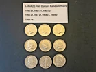 Lot of (9) Silver Half Dollars Random Years 1945 to 1984
