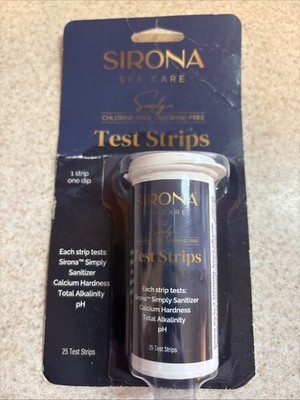 Sirona Spa Care Simply Test Strips