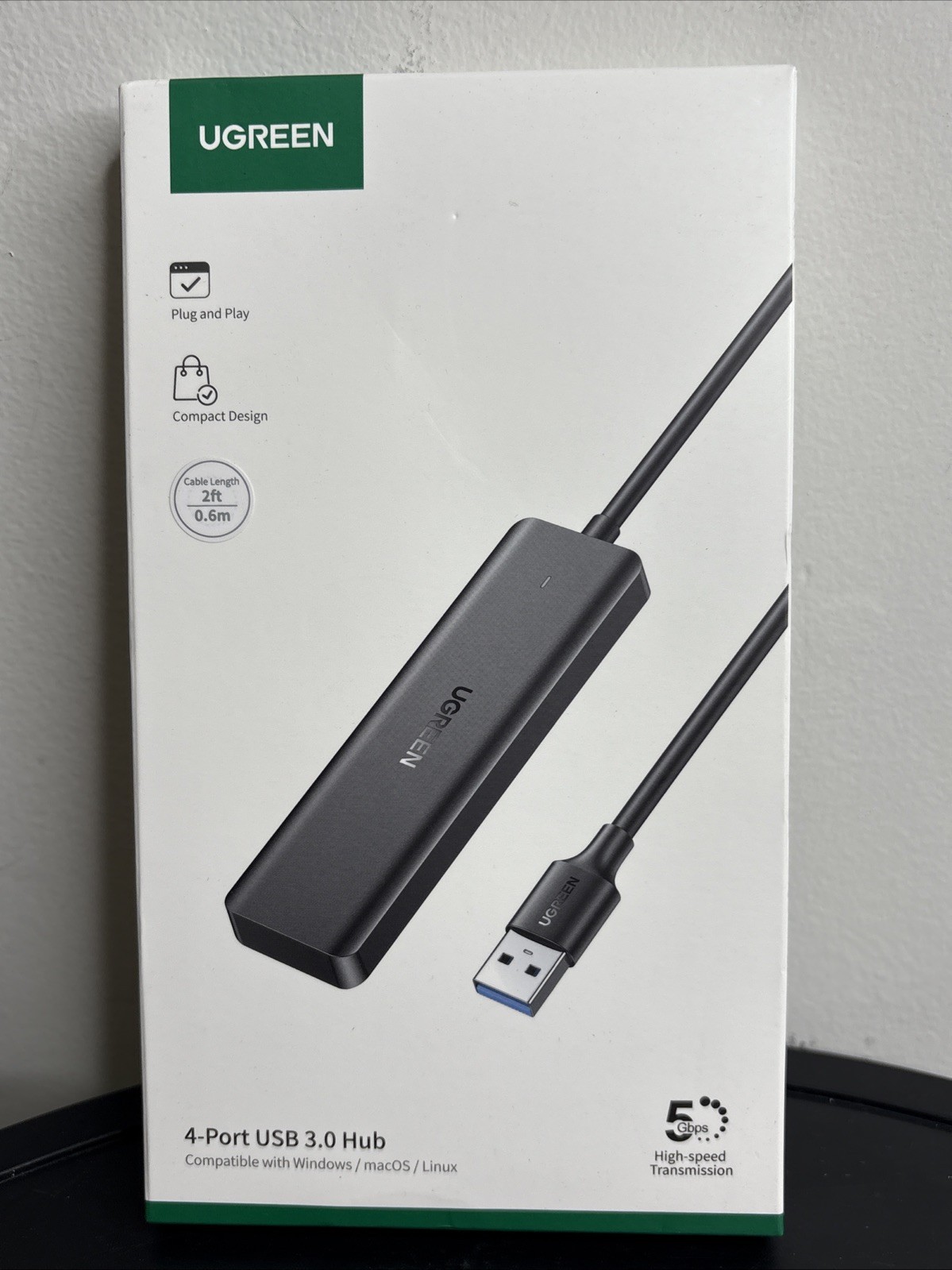 UGREEN USB-C to 4 Port USB 3.0 Hub NEW