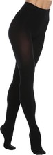 EVERSWE Opaque Tights Women's 80 Denier Soft Solid Color Pantyhose New