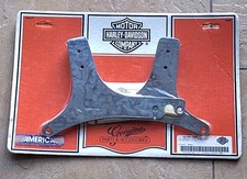 NOS Piastre laterali schienale originali Harley Sissybar Sportster XL 1982 - 1993