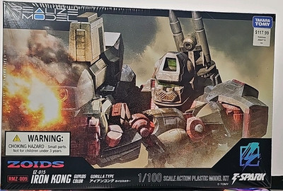 Takara Tomy Zoids EZ-015 Iron Kong Guylos Color RMZ-009 1/100 Model Kit