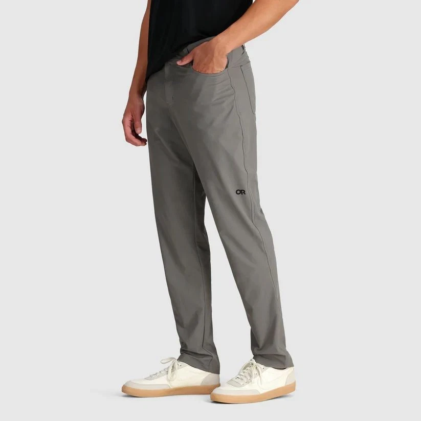 Pantalones de senderismo Outdoor Research Ferrosi Transit para hombre, estaño, 36x30 Foto 3 de 4