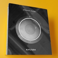 Kaysuda SP200U Speaker Phone USB Black Office Meeting Conference Zoom Video Call