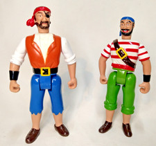 Pair of Vintage IMPERIAL Pirate Figures Near mint condition