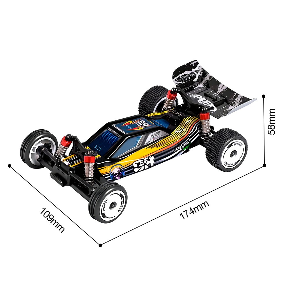 WLToys 244016 RC Racing Car 1/24 2WD 2.4G RTF Electric Remote