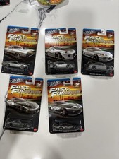 2026 Hot Wheels Silver Series Fast and Furious 25th Anniversary Set of 5