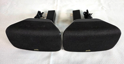 Polk Audio MagniFi Max Wireless Surround Speakers & Power Cords   TESTED WORKING