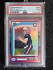 2024 Panini Donruss Rated Rookie Drake Maye Optic Preview Pink Prizm (RC) PSA 9