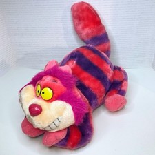 Vintage Disneyland Alice in Wonderland Cheshire Cat Plush 18 Inch