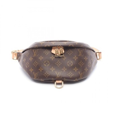 LOUIS VUITTON Bum Waist Belt Handtasche M43644 Monogram Canvas Leder Braun Ge...