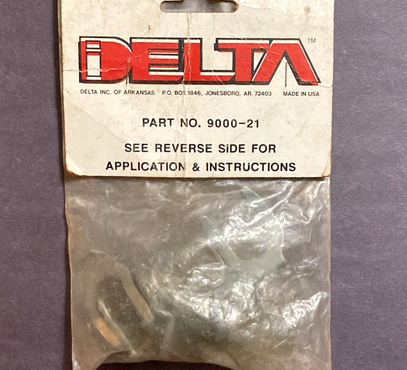 Delta NOS- lock Offset Cam W/2 Keys (2 Pc) VINTAGE FREE SHIP