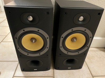 Bowers & Wilkins DM602 S3 Speakers Pair With Covers B&W British