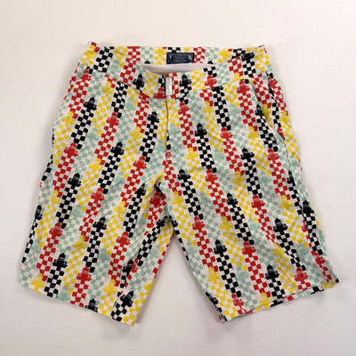Vilebrequin Lighthouse swim trunks men medium lined Buckle Marinetime beach