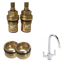 Abode Atlas Set Replacement Bushes & Valves Cartridge Spares Combination