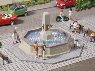 Auhagen 41629 H0 Brunnen &ndash; Attrappe