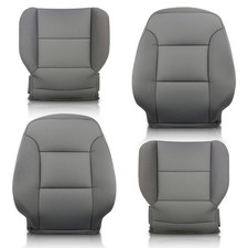 Driver & Passenger Seat Cover Fit for Silverado LT, LS, LTZ, Z71, Hybrid/ Sierra