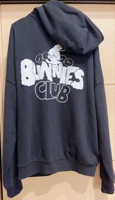 NewJeans Bunnies Club 2023 Hoodie Black L size weverse Official