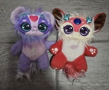 2 Magic Mixies Magical Misting Pet Plush Doll Color Surprise Set Orange  Purple