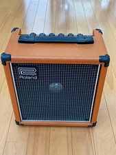 Roland Cube 20 Guitar Amplifier Orange fast ship from japan vintage