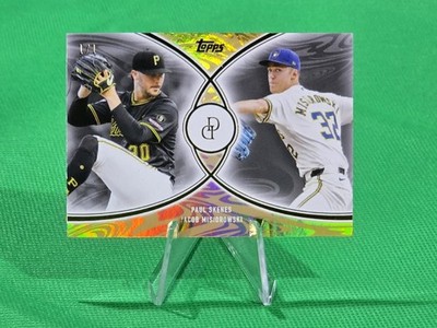 🔥💎 2026 Topps Dynamic #4 Duals Paul Skenes Jacob Misiorowski RC GOLD 1/1 💎🔥