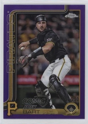 2025 Topps Chrome Purple Refractor 50/250 Joey Bart #133 0w27