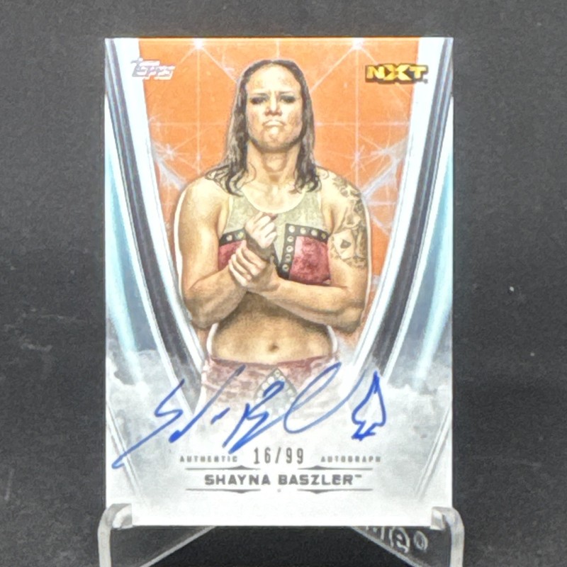 Topps 2020 WWE Undisputed Shayna Baszler Undisputed Autographs #A-4HW /99